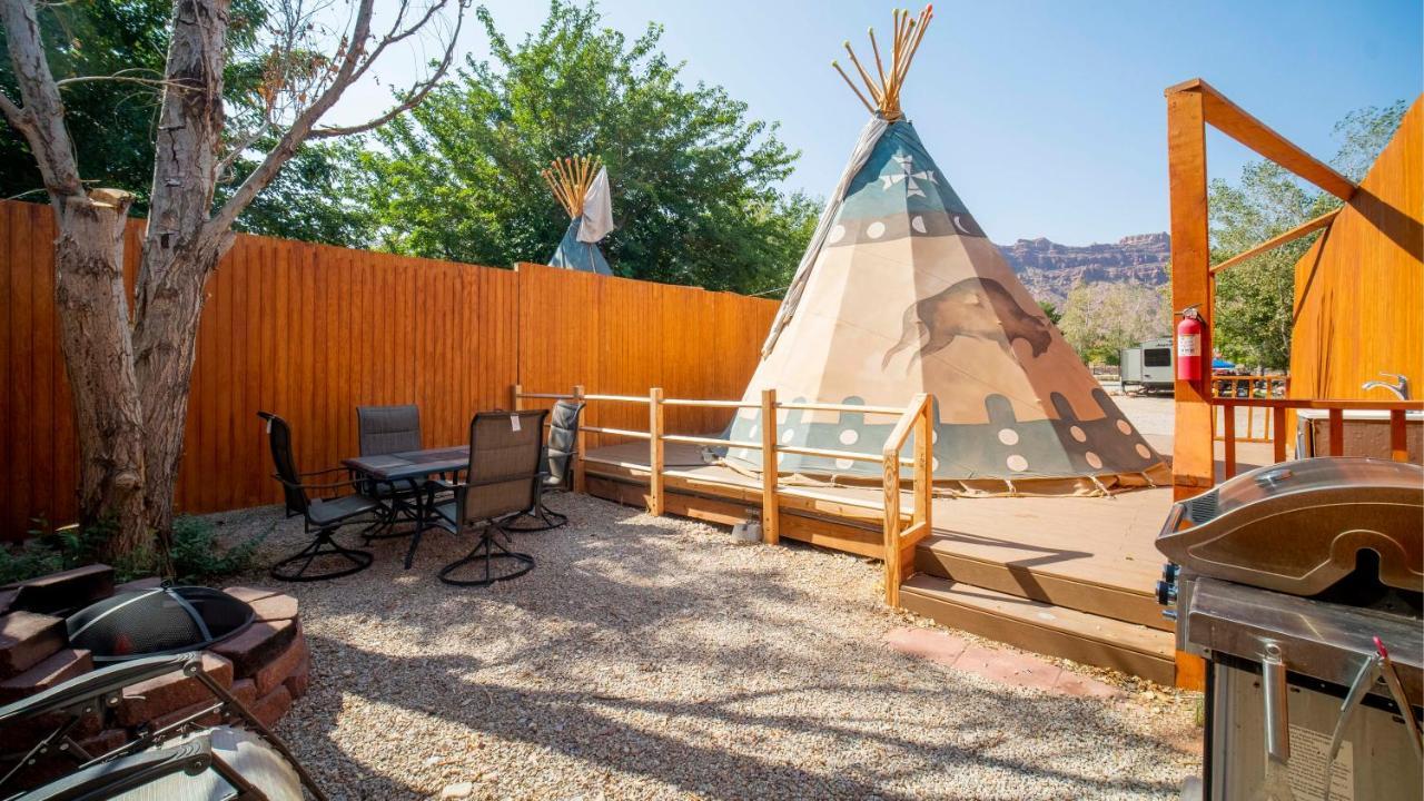 Hotel Ok Rv Park Glamping Tipi Ok55 Moab Exterior foto